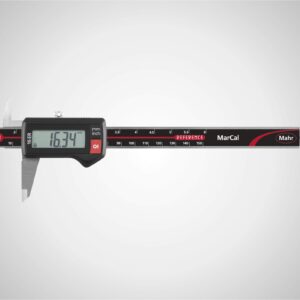 16 ER[M14] D caliper 150mm/6" round depth rod