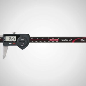 16 EWR DIGITAL CALIPER, 6"/150 RD DEPTH ROD W/OP CERMIC JAWS