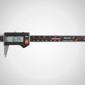 16 EWRI DIGITAL CALIPER, 6" 150MM RD ROD W/OP CERAMIC JAWS